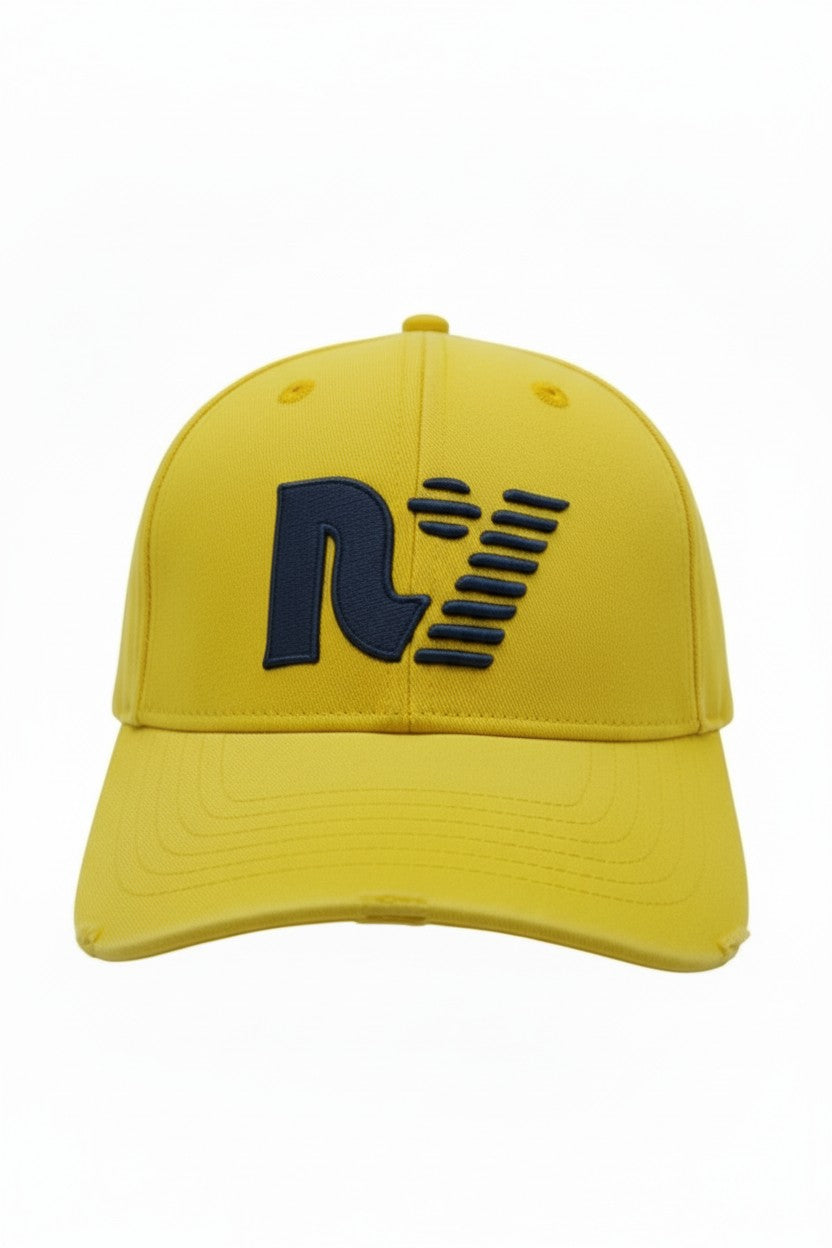 Rebel Yell Embroidered Cap Yellow