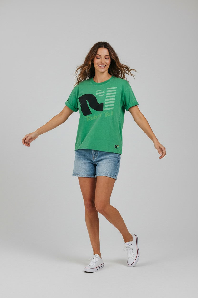 Triumph Graphic Tee – Green