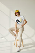 Rebel Yell Embroidered Cap Yellow