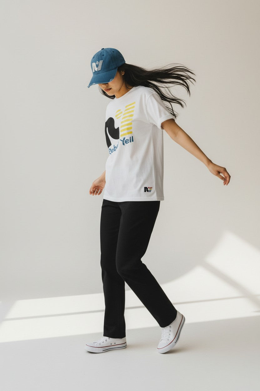 Rebel Yell Embroidered Cap – Marine Blue