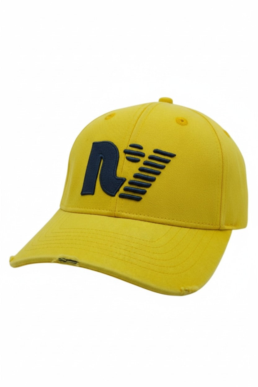 Rebel Yell Embroidered Cap Yellow