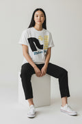 Rebel Yell Graphic Tee – White