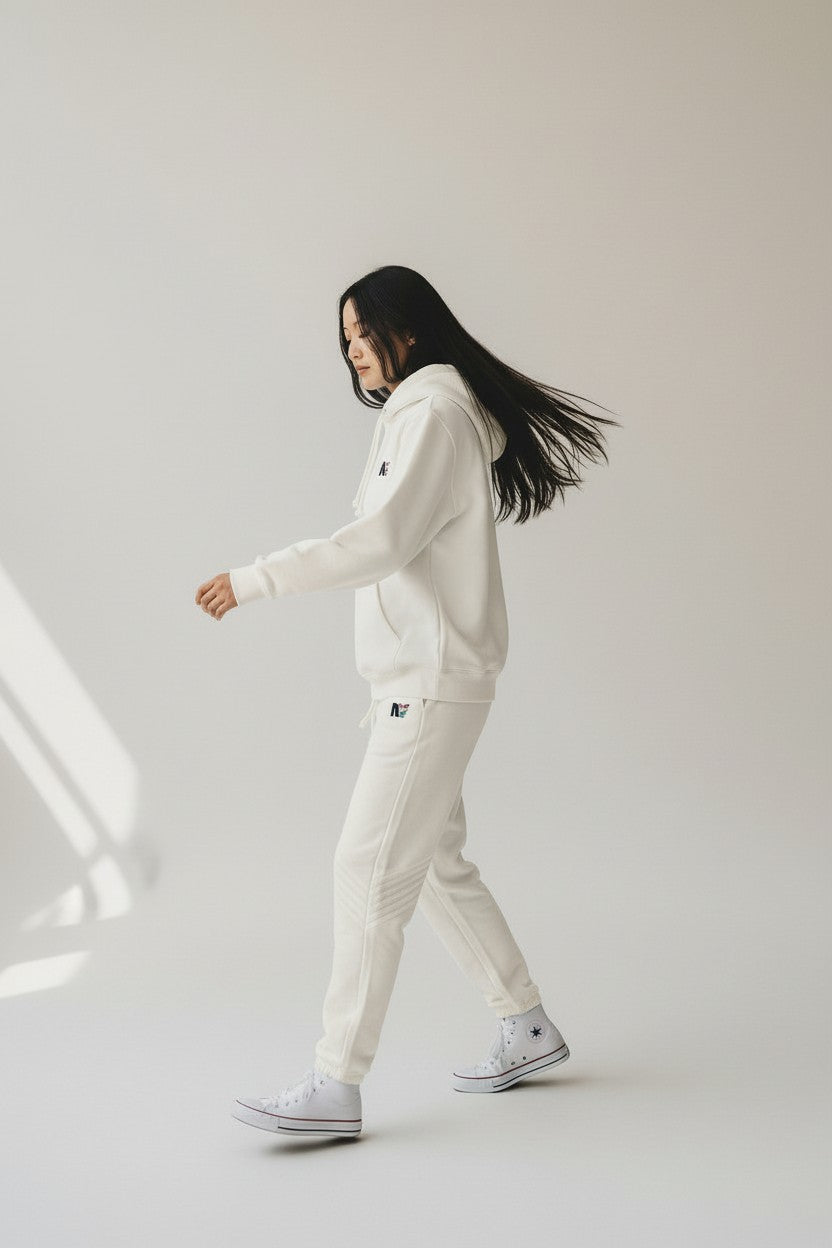 Rebel Yell Essential Pullover Hoodie Crisp White