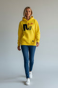 Rebel Yell Logo Hoodie – Yellow
