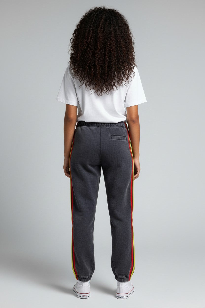 Rebel Yell Stripe Joggers Marine
