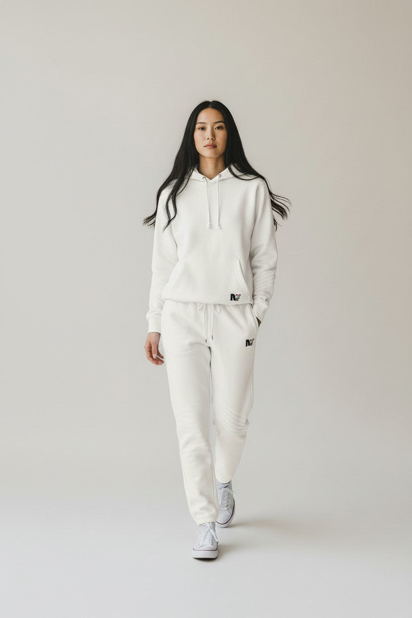 Rebel Yell Essential Pullover Hoodie Crisp White