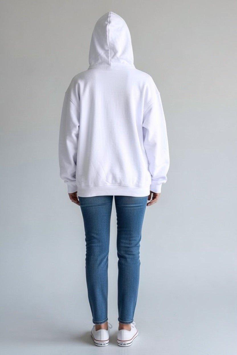 Rebel Yell Classic Logo Pullover Hoodie White