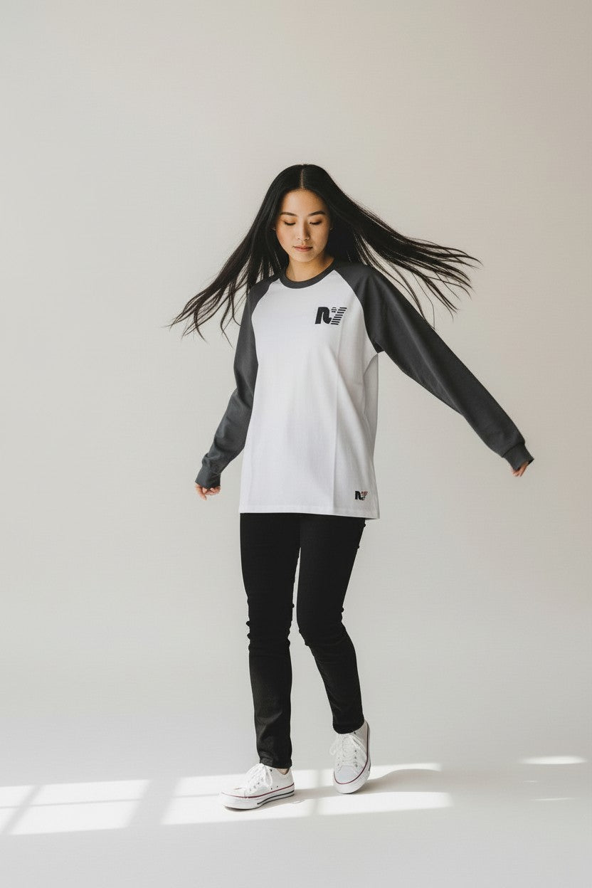 Rebel Yell Classic Raglan Long Sleeve Tee